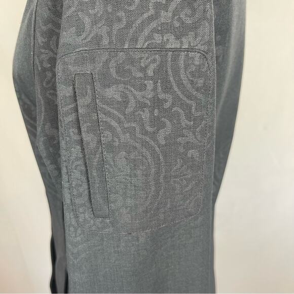 Athleta Water Resistant Zip Front Jacket Damask Print Small - Picture 7 of 10
